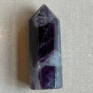 Beautiful Rainbow Fluorite Point Tower (2 inch)